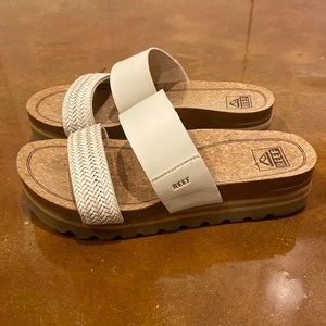 Reef Cushion Vista Hi platform sandals